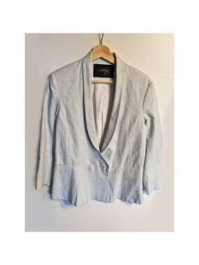 RACHEL Comey | Ice Blue Mulberry Blazer